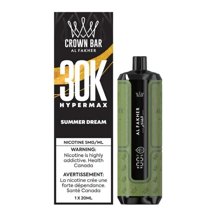 Al Fakher Crown Bar 30k HyperMax Disposable Vape - Summer Dream