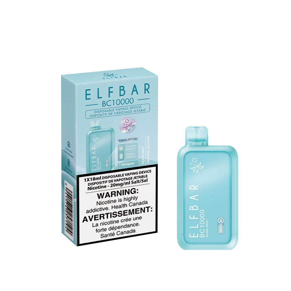 mint bar vape Elf BC10000 FLAVORS:Mexico Mango Watermelon Mint - Synergy Crown Bar Grape Mint