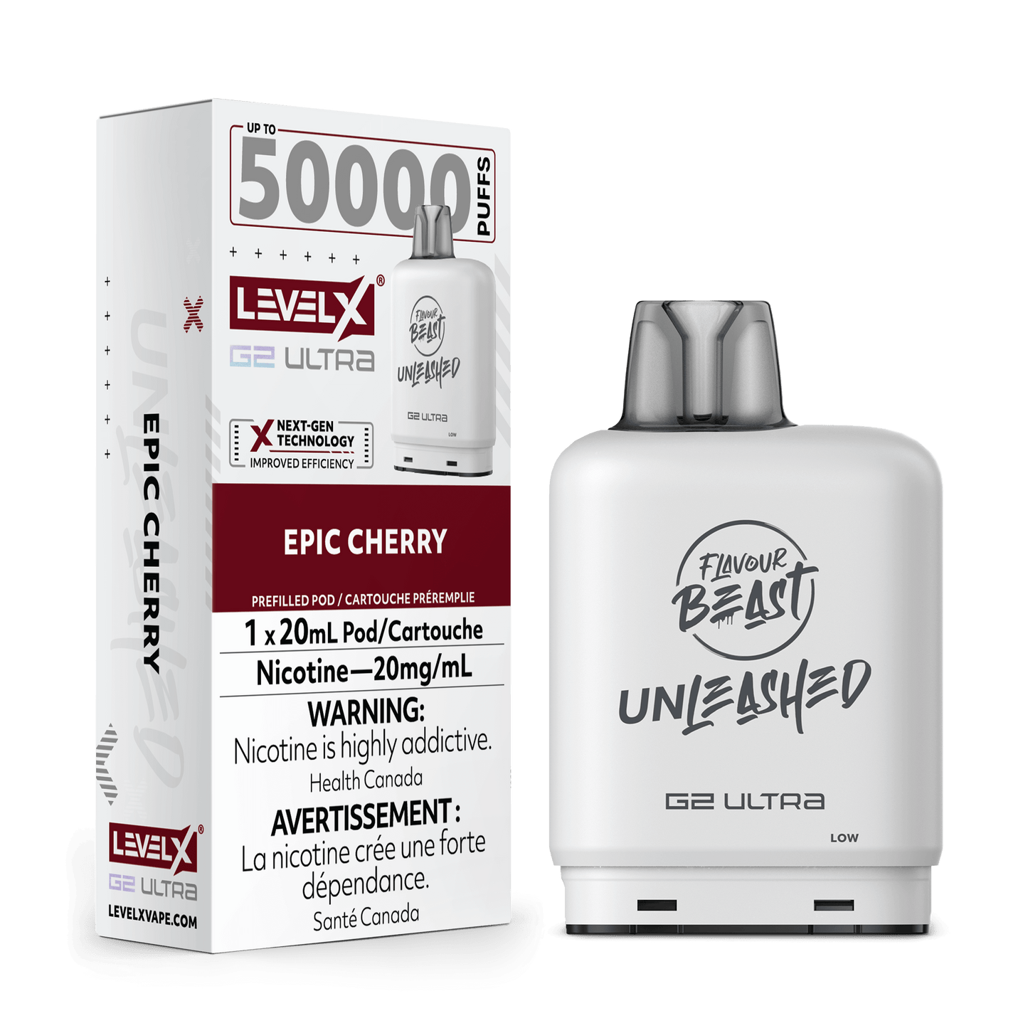 Level X Flavour Beast Unleashed G2 Ultra- Epic Cherry
