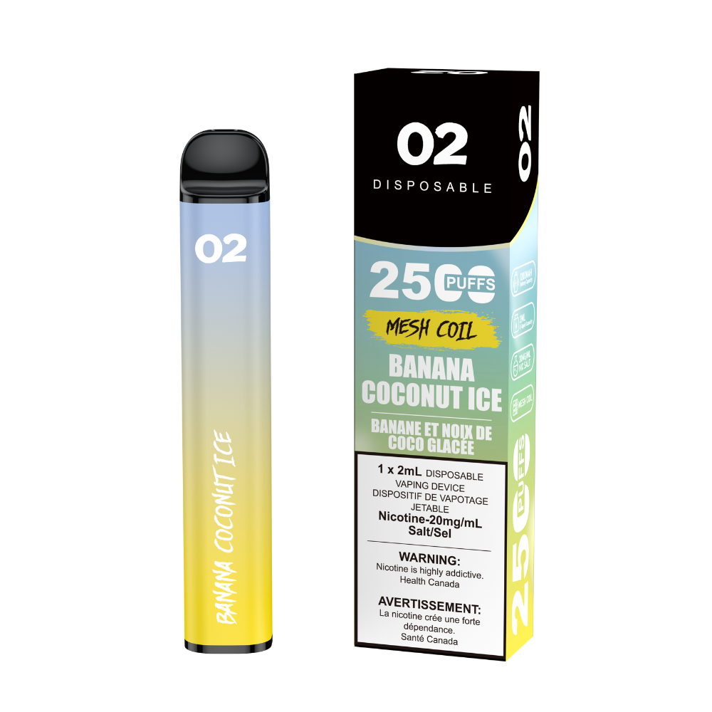 disposable vape 2500 puffs O2 Select Flavor ::Aloe Mango Berry AiRMEZ Matrix 25K Disposable Empty disposable vape pens 2ml