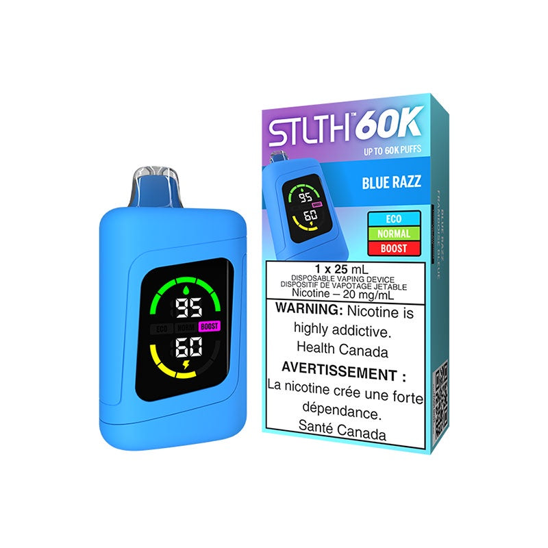 STLTH 60K Disposable Vape (25mL) - Blue Razz