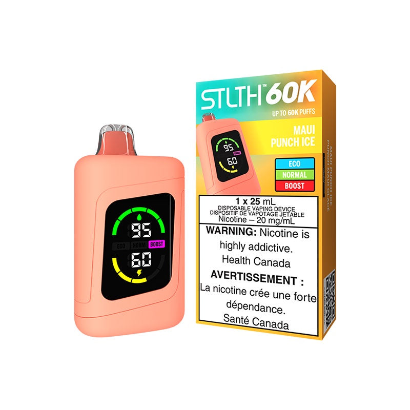 STLTH 60K Disposable Vape (25mL) - Maui Punch Ice