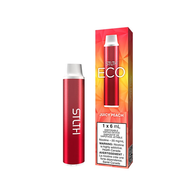 Juicy Peach - STLTH Eco Disposable Vape (6mL)
