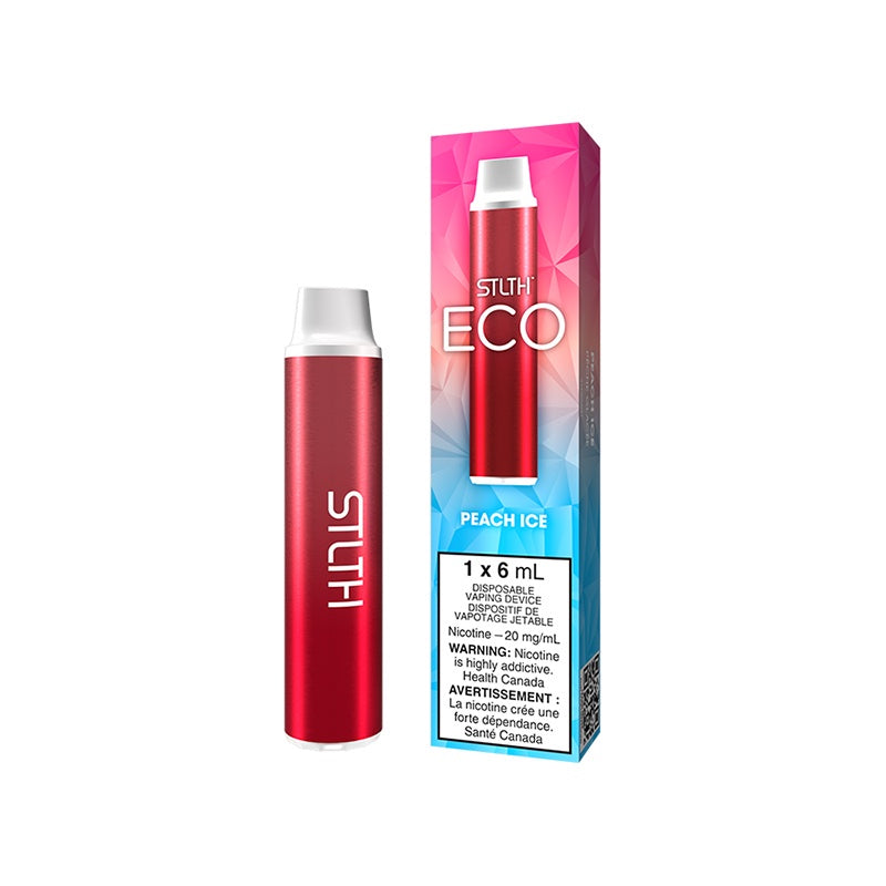 Peach Ice - STLTH Eco Disposable Vape (6mL)