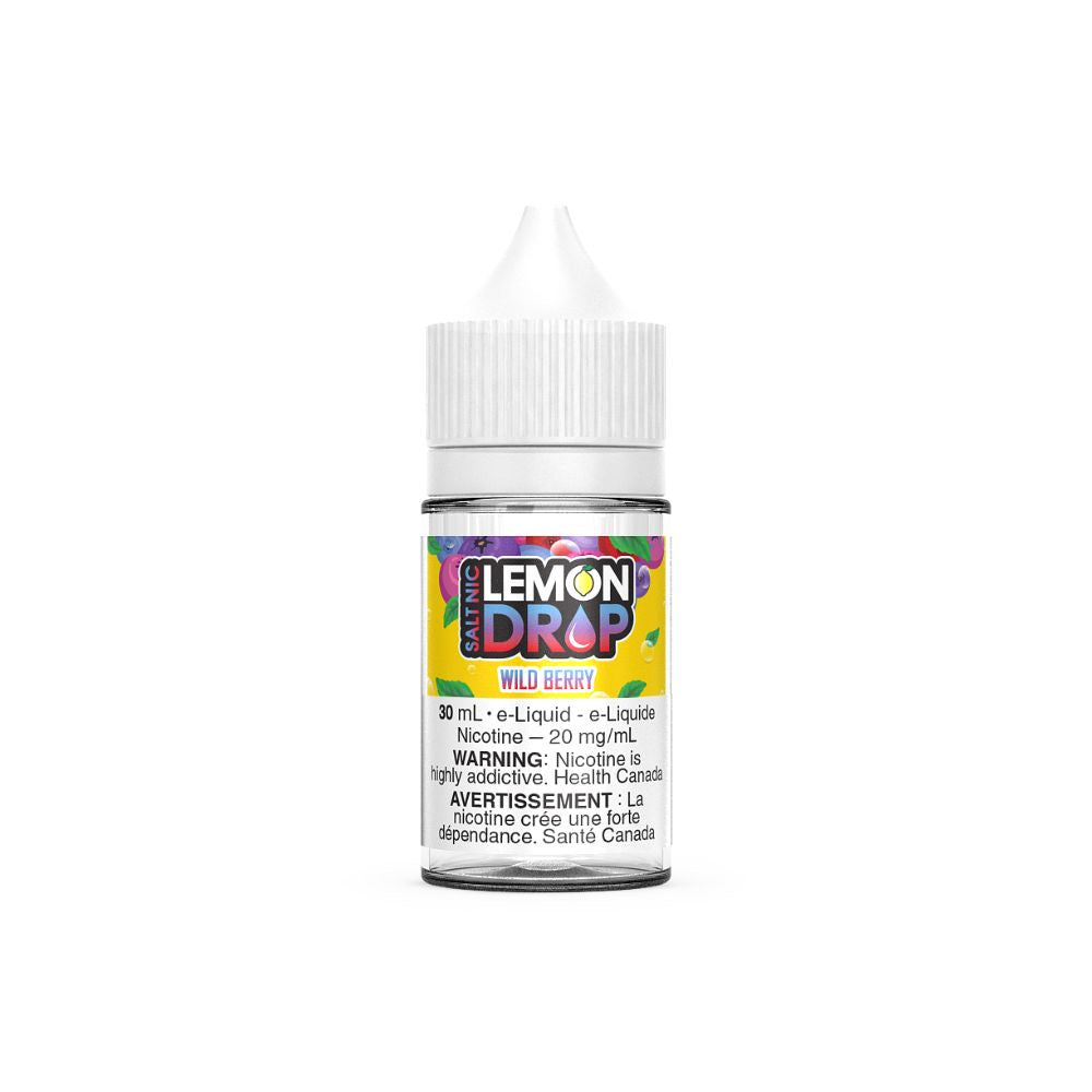 Lemon Drop Salt Nic Vape Juice – Wild Berry (30ml)