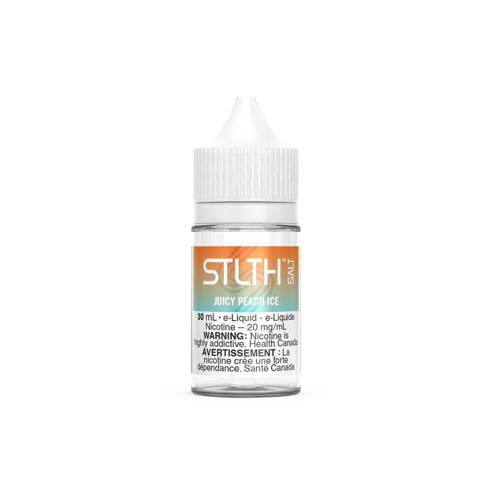 STLTH Salt Nic Vape Juice – Juicy Peach Ice (30ml)
