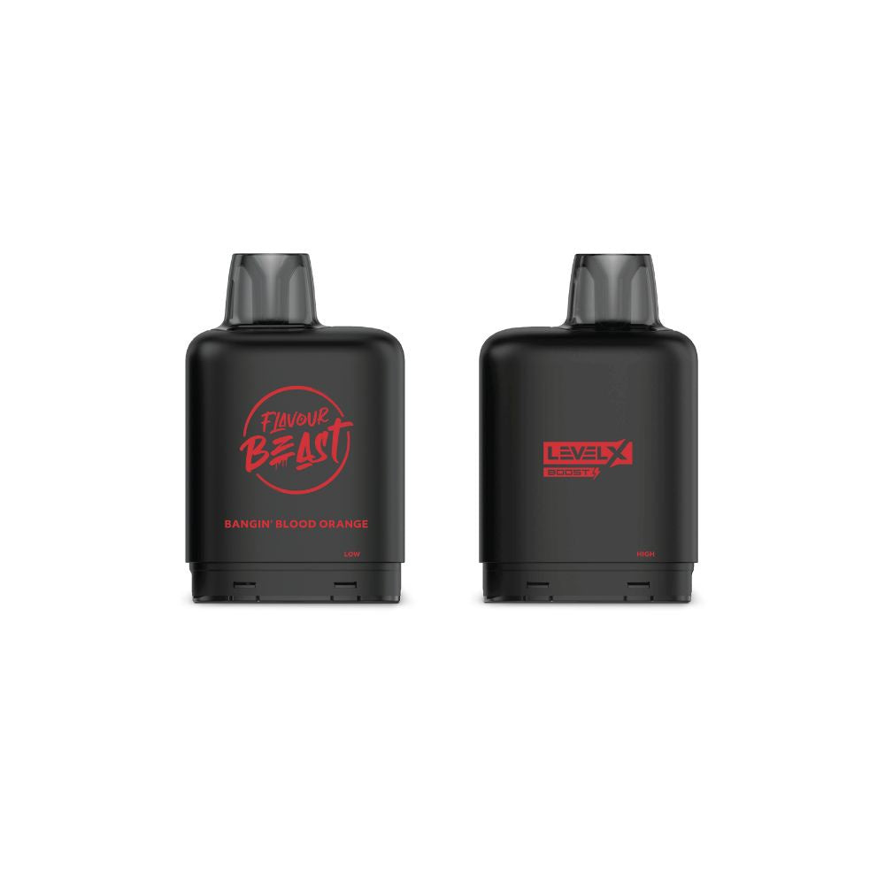 Level X Flavour Beast Boost G2 25K Vape Pod - Bangin' Blood Orange