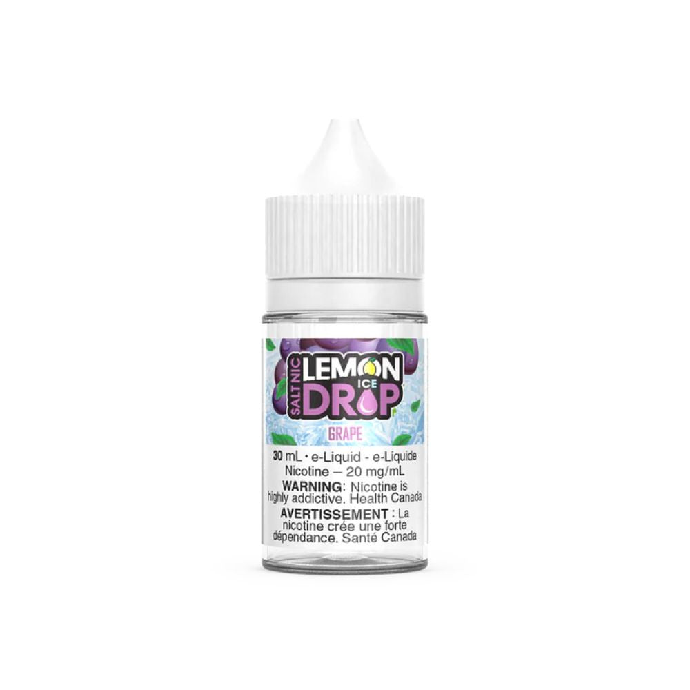 Lemon Drop ICE Salt Nic Vape Juice – Grape (30ml)