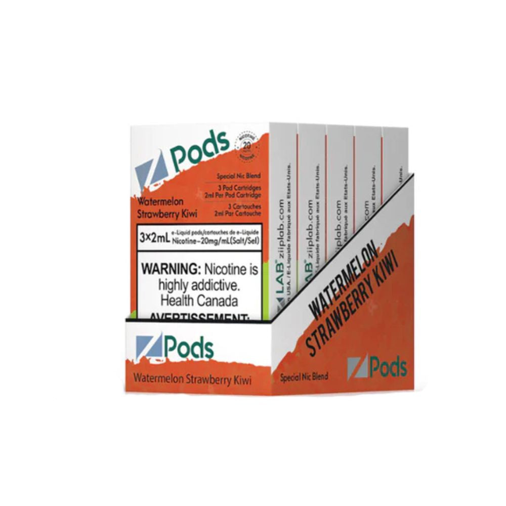 Watermelon Strawberry Kiwi - Z Pods (3pk)