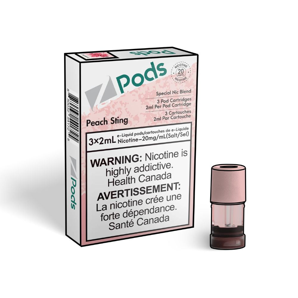 Peach Sting - Z Pods (3pk)
