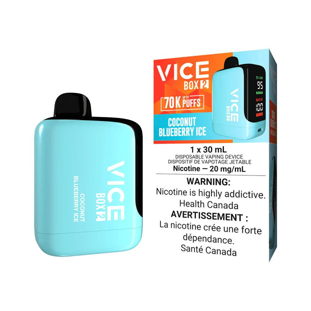 Vice Box 2 Disposable Vape - Coconut Blueberry Ice