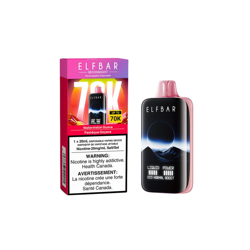 Elf Bar Moon Night 70K - Watermelon Guava