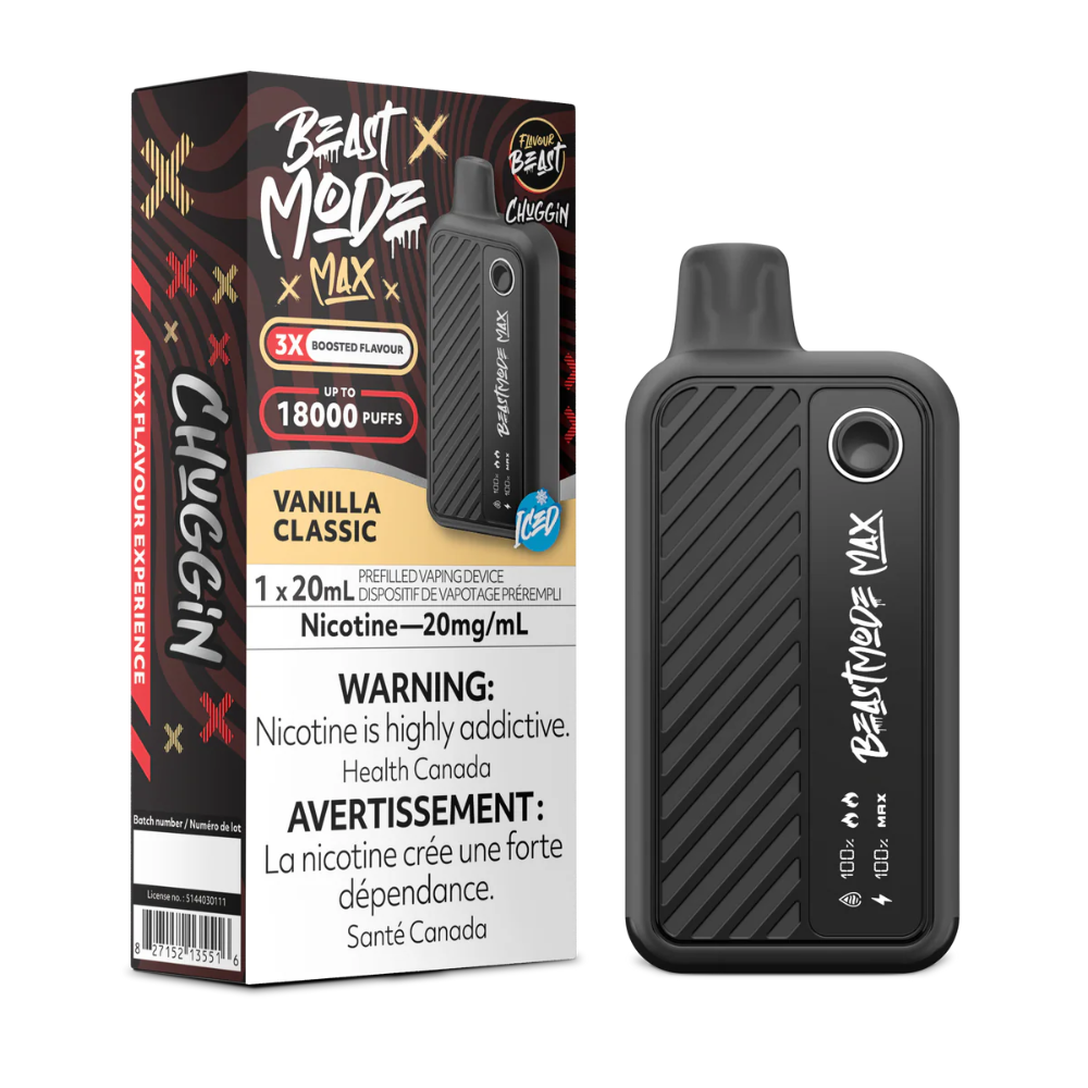 Flavour Beast Beast Mode 18K Disposable Vape - Chuggin' Vanilla Classic