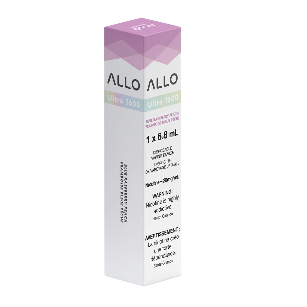 ALLO Ultra 1600 Disposable Vape - Blue Raspberry Peach