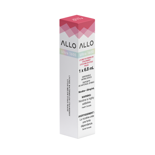 ALLO Ultra 1600 Disposable Vape - Lychee Watermelon Strawberry