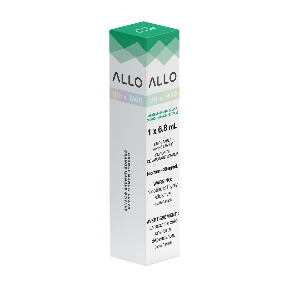 ALLO Ultra 1600 Disposable Vape - Orange Mango Gauva