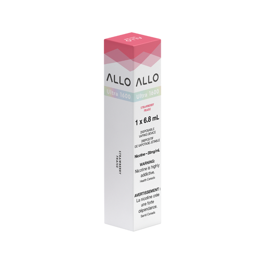 ALLO Ultra 1600 Disposable Vape - Strawberry