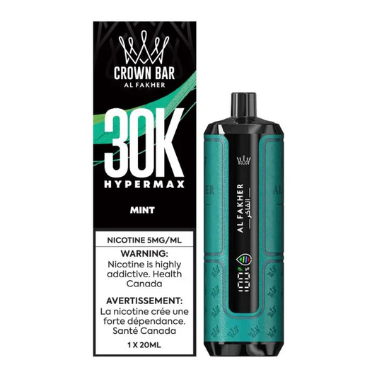 Al Fakher Crown Bar 30k HyperMax Disposable Vape - Mint