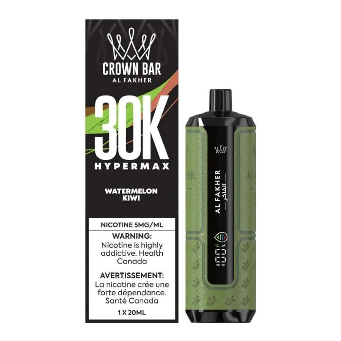 Al Fakher Crown Bar 75k MegaMax Disposable Vape - Watermelon Kiwi