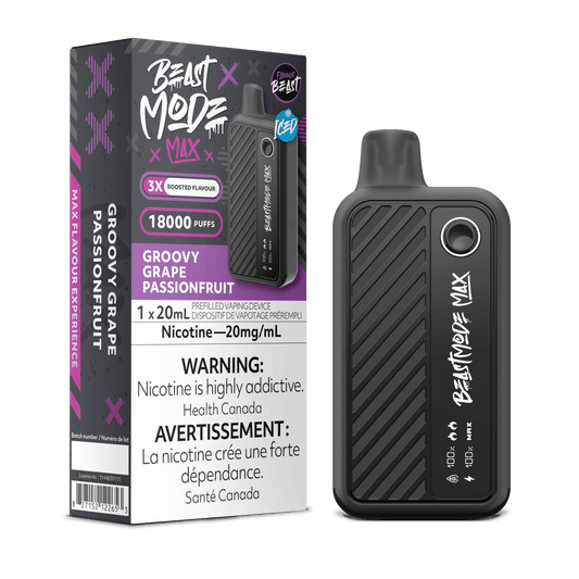 Flavour Beast Beast Mode Max 18K Disposable Vape - Groovy Grape Passionfruit