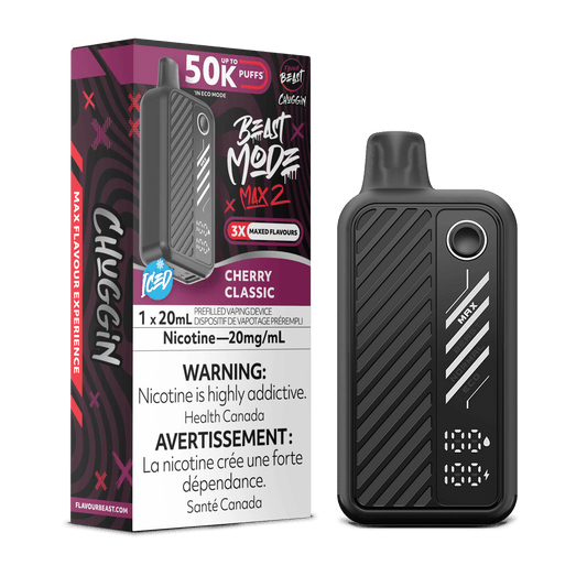 Flavour Beast Beast Mode Max 2 50K Disposable Vape - Cherry Classic