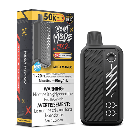 Flavour Beast Beast Mode Max 2 50K Disposable Vape- Mega Mango