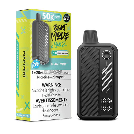 Flavour Beast Beast Mode Max 2 50K Disposable Vape- Miami Mint