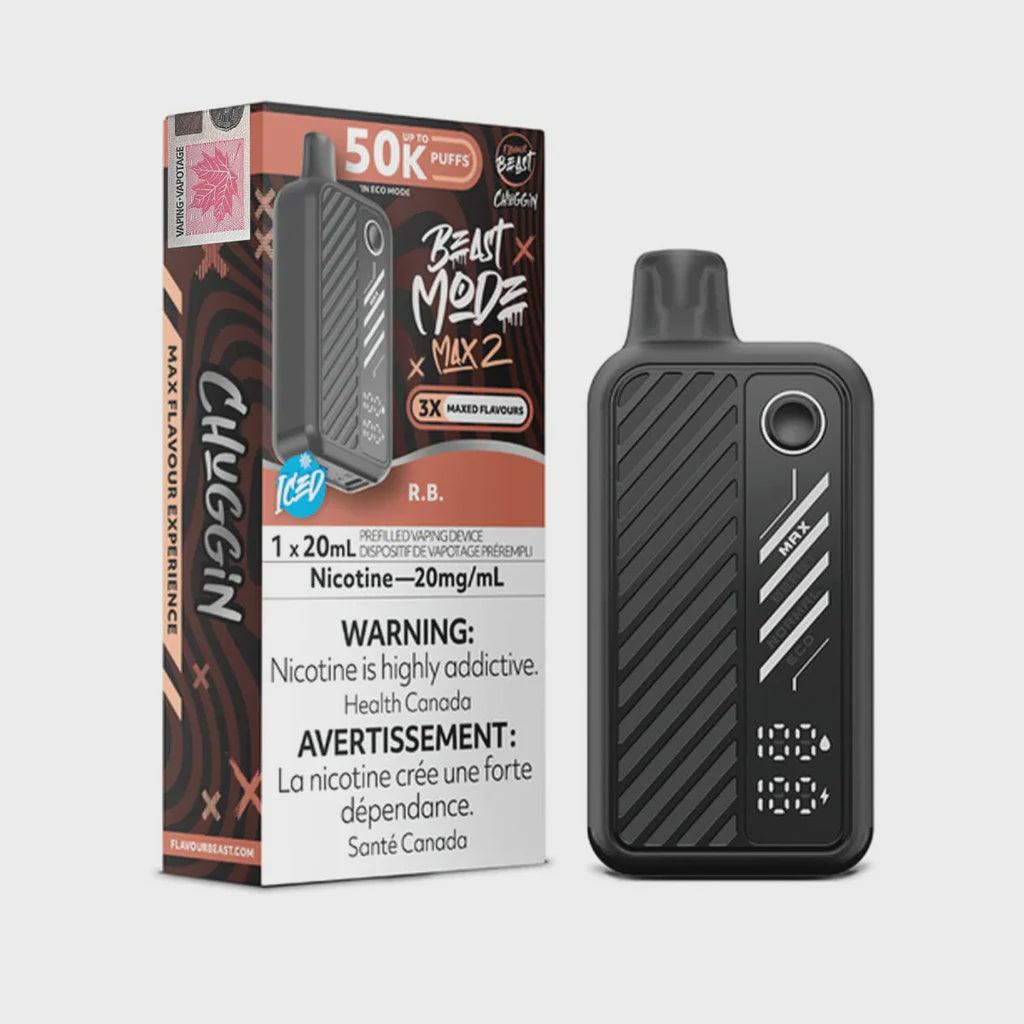 Flavour Beast Beast Mode Max 2 50K Disposable Vape - R.B