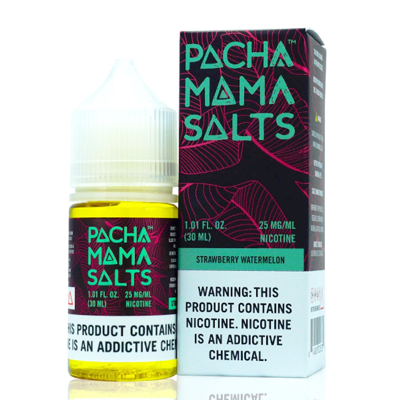PACHA MAMA Salt Nic Vape Juice – Strawberry watermelon (30ml)