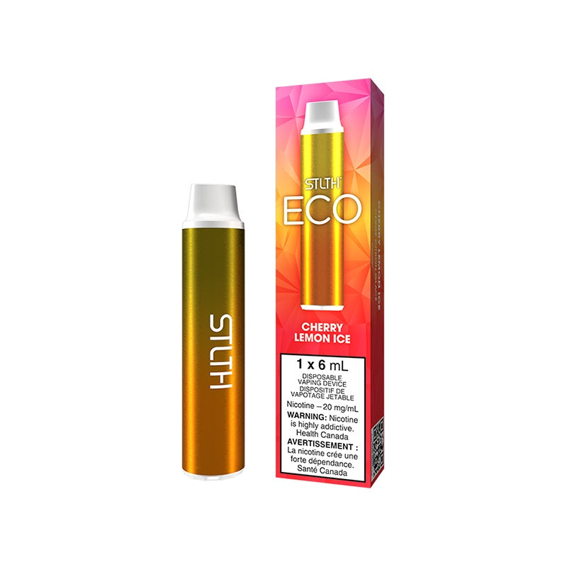 STLTH Eco Disposable Vape (6mL) - Cherry Lemon Ice -