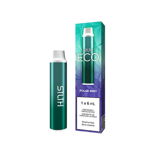 STLTH ECO Box Disposable Vape - Polar Mint Nic Free