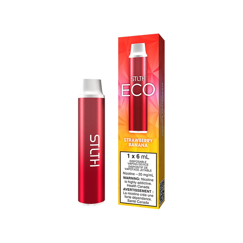 Strawberry Banana - STLTH Eco Disposable Vape (6mL)