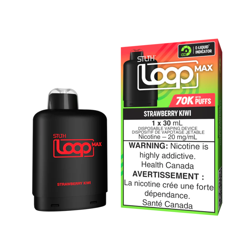 Strawberry Kiwi - STLTH Loop Max 70K Vape Pod