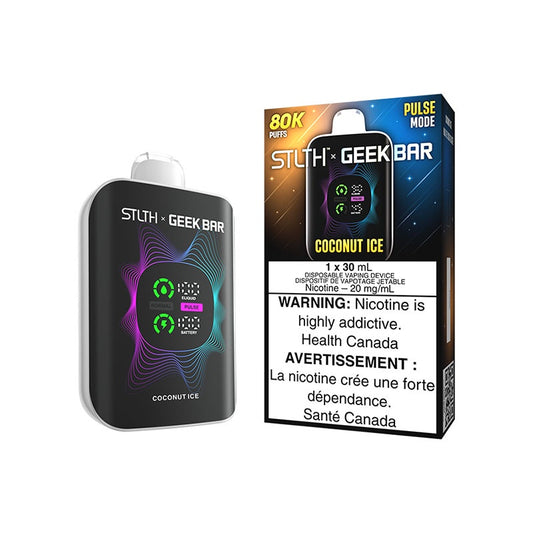 STLTH x Geek Bar 80K  Disposable vape - Coconut Ice