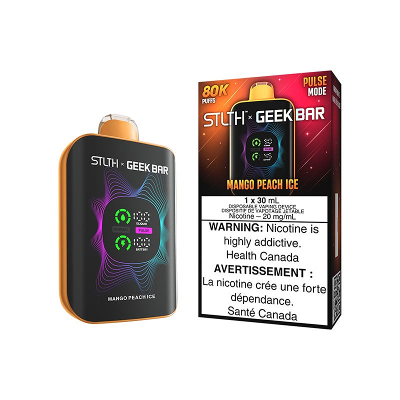 STLTH x Geek Bar 80K  Disposable vape - Mango Peach Ice