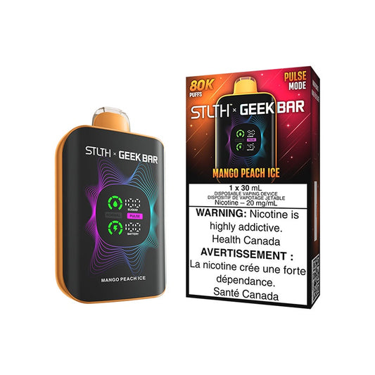 STLTH x Geek Bar 80K  Disposable vape - Mango Peach Ice