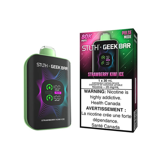 STLTH x Geek Bar 80K  Disposable vape - Strawberry Kiwi Ice
