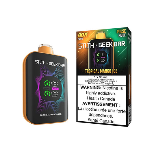 STLTH x Geek Bar 80K  Disposable vape - Tropical Mango Ice