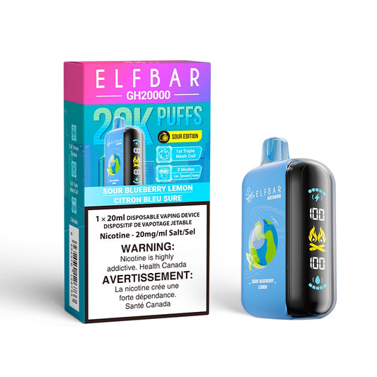 Elf Bar GH20000 Disposable Vape - Sour Blueberry Lemon