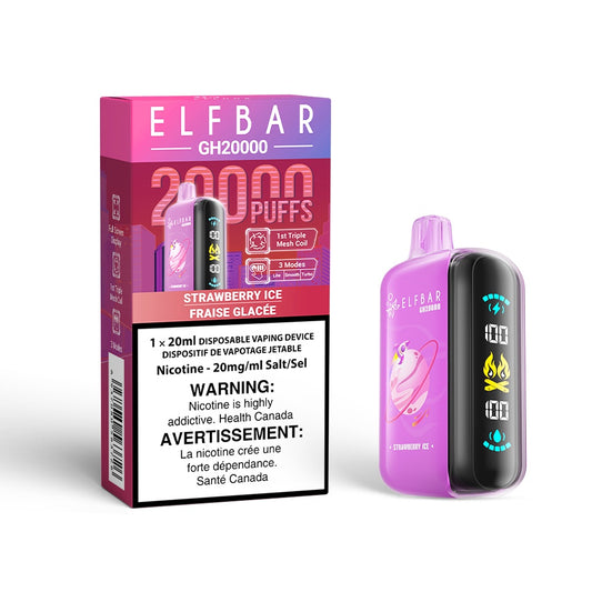 Elf Bar GH20000 Disposable Vape  - Strawberry Ice
