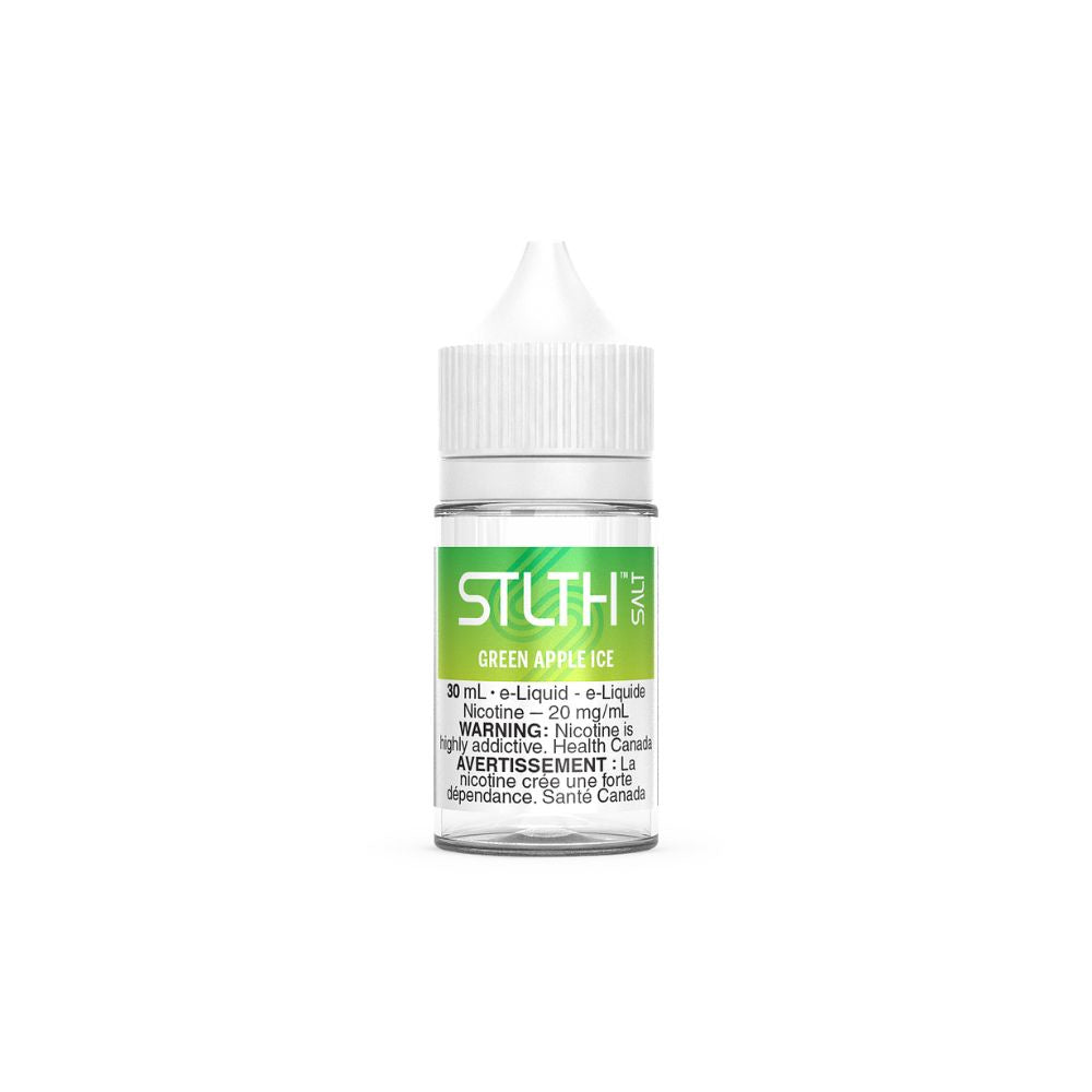STLTH  Salt Nic Vape Juice – Green Apple Ice (30ml)