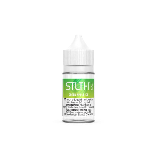 STLTH  Salt Nic Vape Juice – Green Apple Ice (30ml)