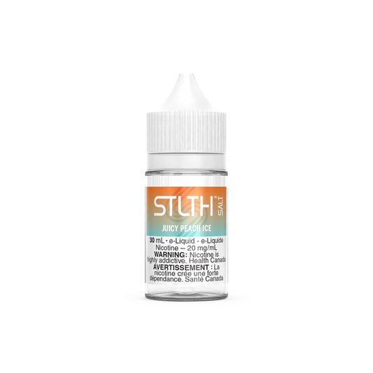 STLTH  Salt Nic Vape Juice – Juicy Peach Ice (30ml)