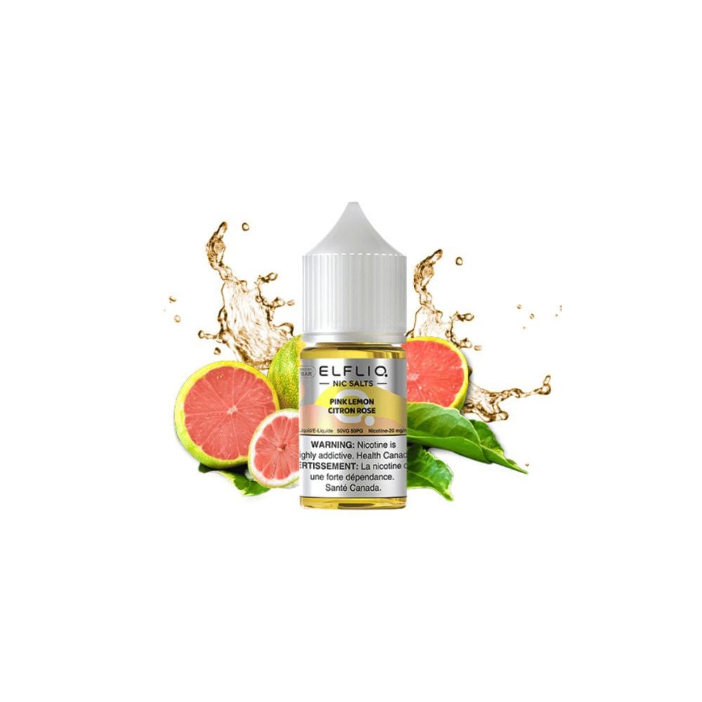 ELFLIQ  Salt Nic Vape Juice – Pink Lemon (30ml)