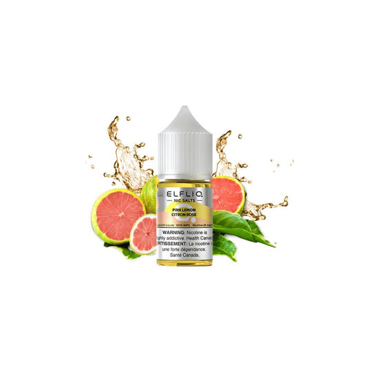 ELFLIQ  Salt Nic Vape Juice – Pink Lemon (30ml)