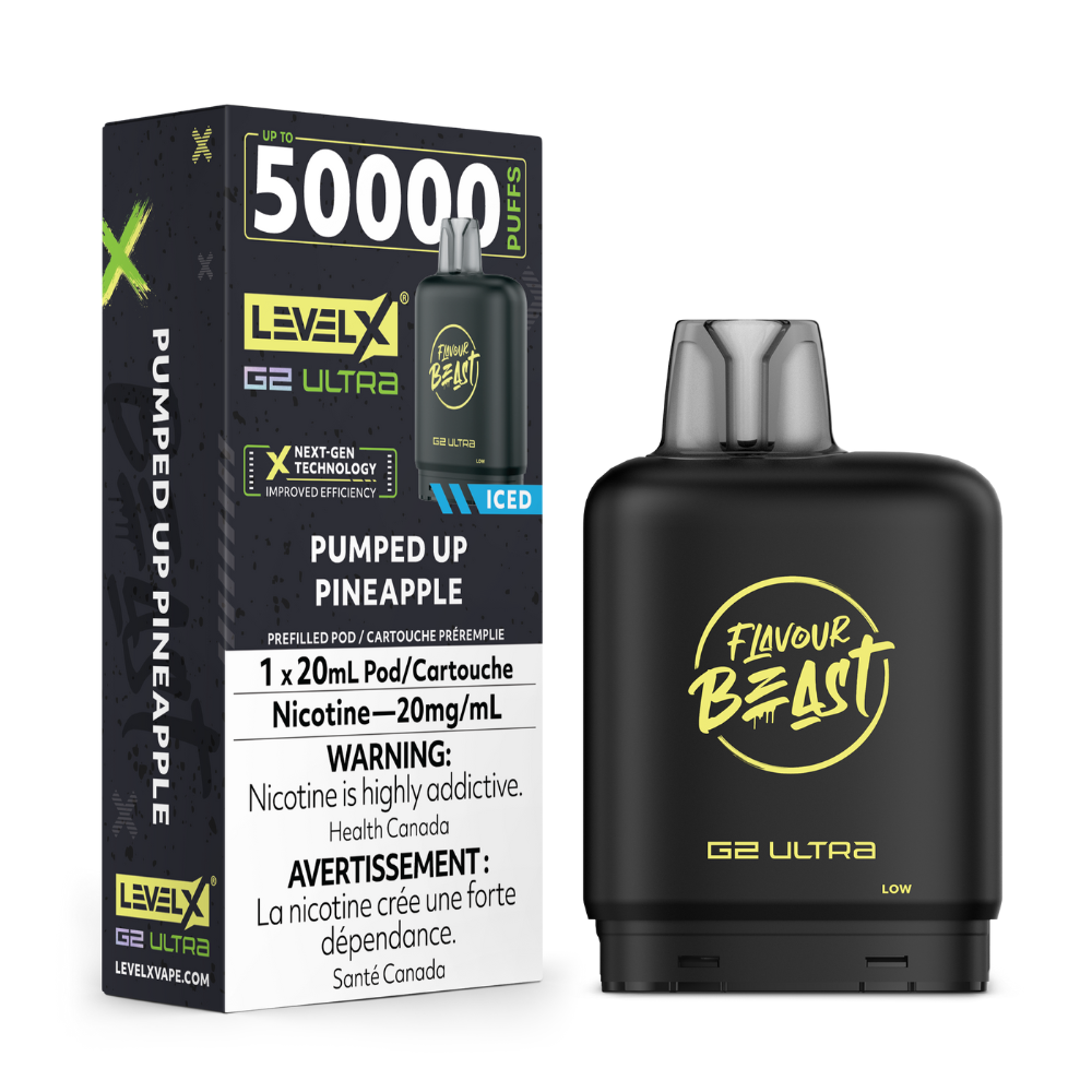 Level X Flavour Beast G2 Ultra 50K Vape Pod - Pumped Up Pineapple