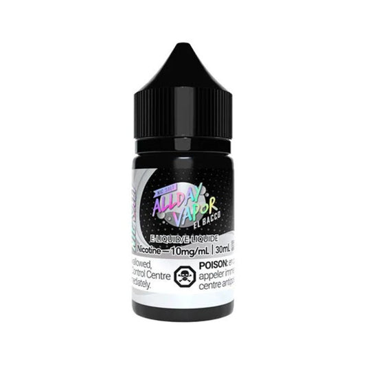 Allday Vapor Salt Nic Vape Juice - El Bacco (30ml)