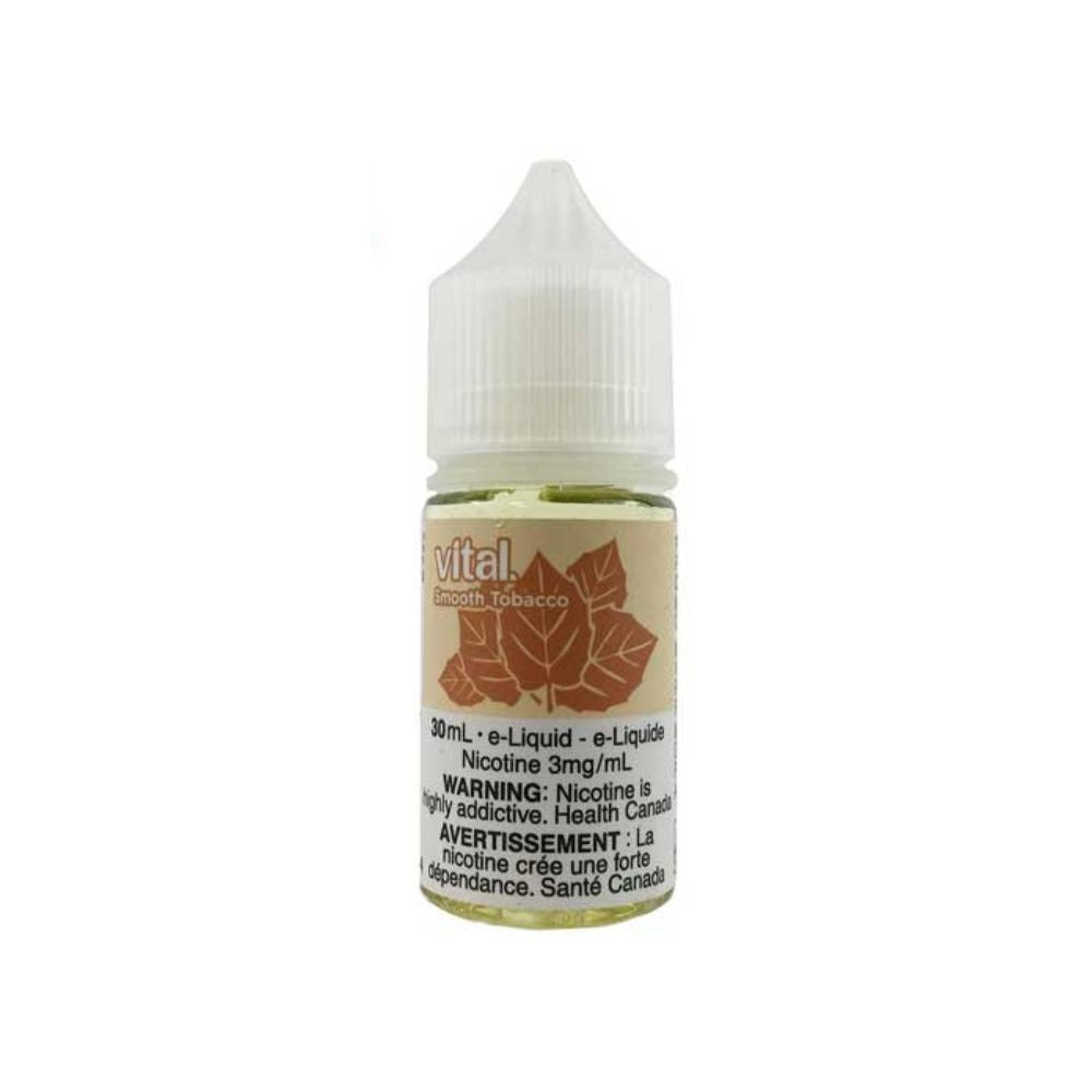 Vital Free Base Nic Vape Juice - Smooth Tobacco (30ml)