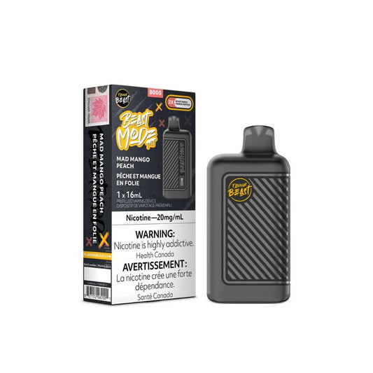 Flavour Beast Beast Mode Max 2 50K Disposable Vape - Mad Mango Peach