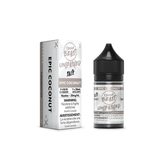 Flavour Beast Unleashed  ICE Salt Nic Vape Juice - Epic Coconut (30ml)